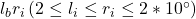 l_b r_i\left(2 \leq l_i \leq r_i \leq 2 * 10^{\circ}\right)